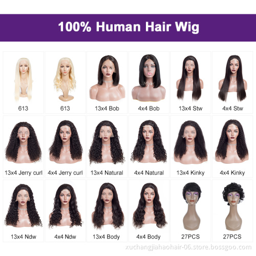 Brazilian 613 Lace Frontal Wigs Cheap Human Lace Wig 150% Density 13x4 Blonde Lace Frontal Wigs Pre Plucked For Black Women